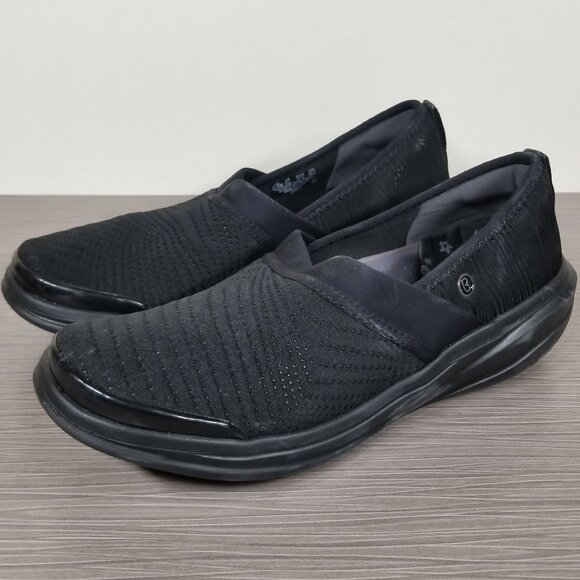 Bzees Premium Coco Washable Slip-ons, Black Womens Size 7.5 M - Picture 1 of 12